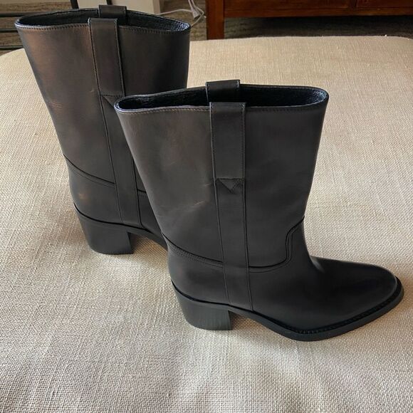 Jeffrey Campbell Desert Western Boot in Black Natural 6.5 - Picture 5 of 12